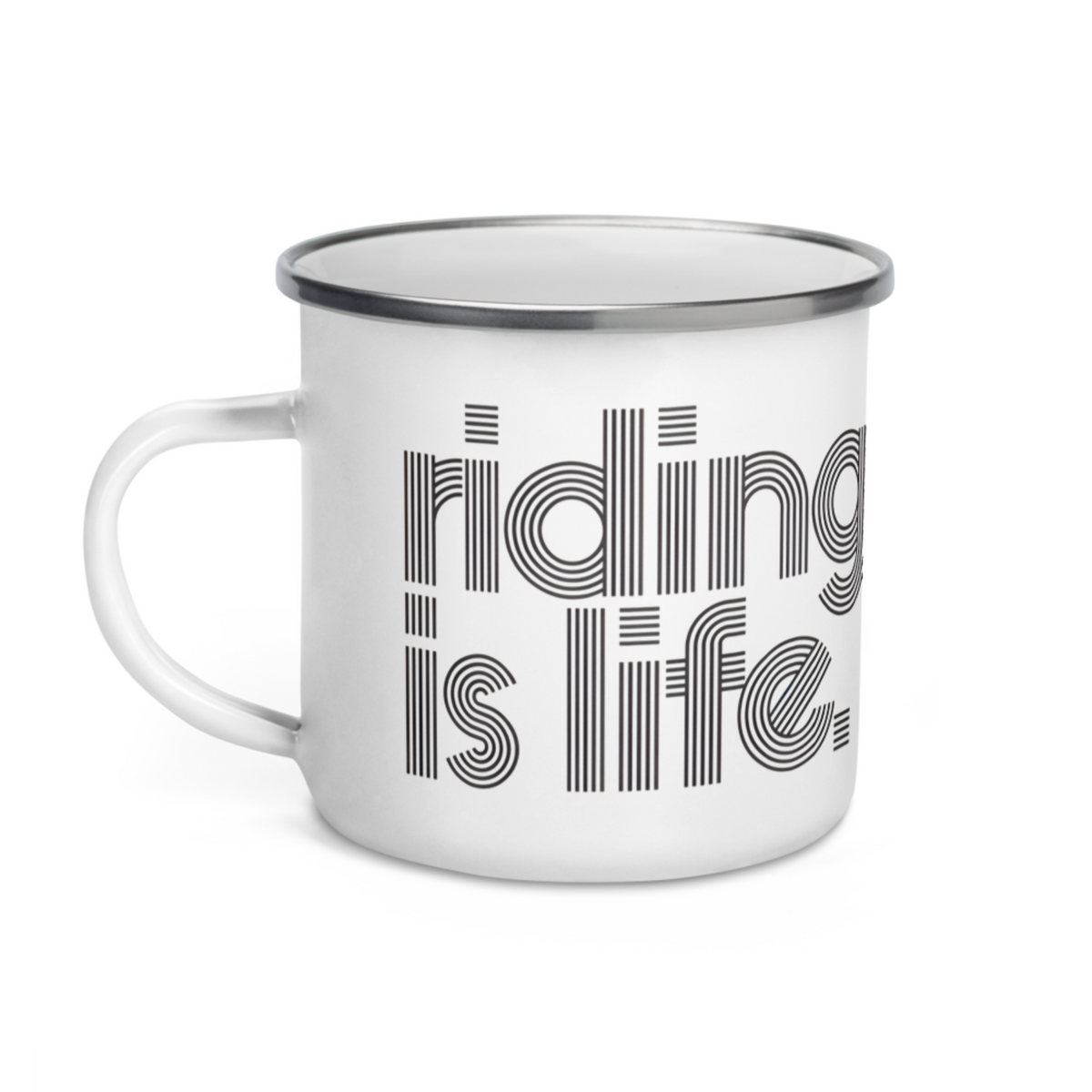 Escape enamel mug