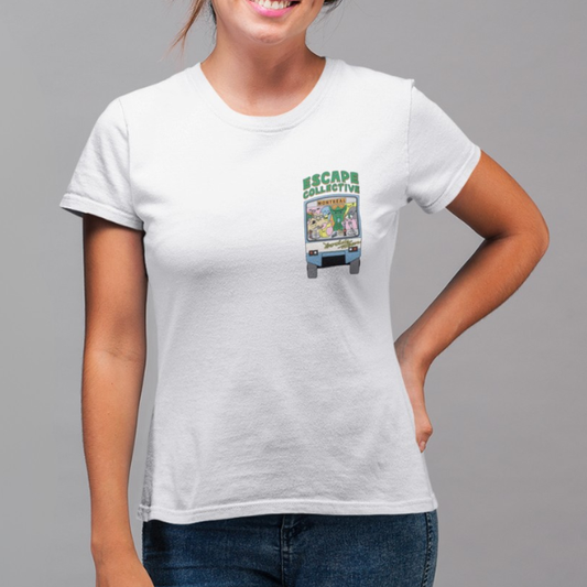 Womens limited edition Escape Worlds Tour tee