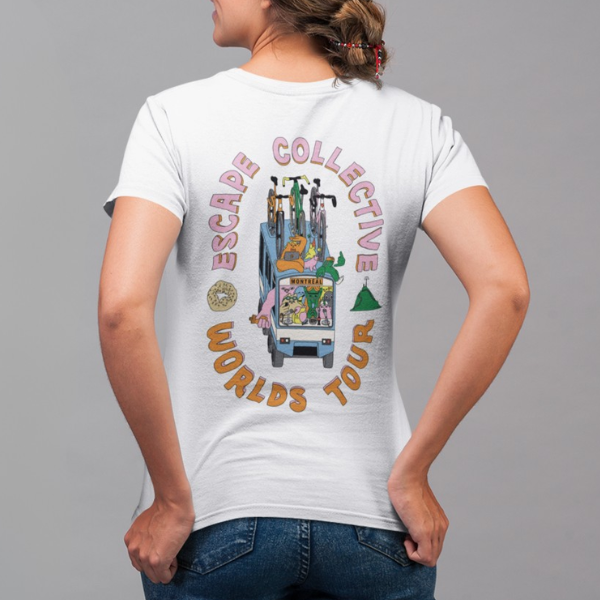 Womens limited edition Escape Worlds Tour tee