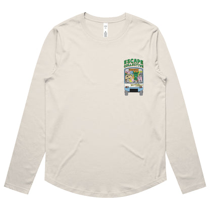 Womens limited edition Escape Worlds Tour long sleeve tee DIRECT SHIPPING 