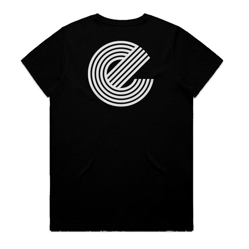 Womens Escape logo tee