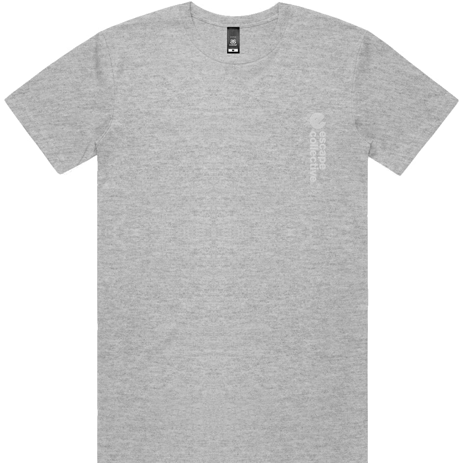 Mens vertical logo tee