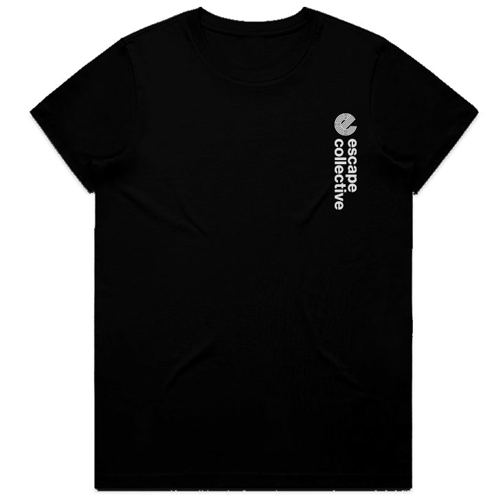 Womens vertical logo tee
