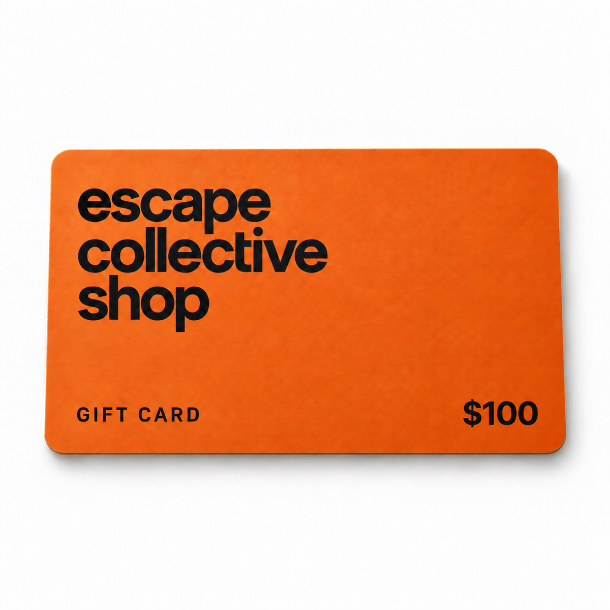 Escape Collective gift card