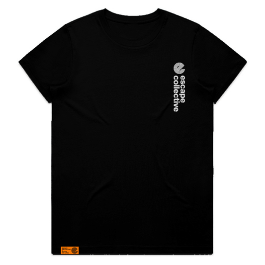 Womens vertical logo tee